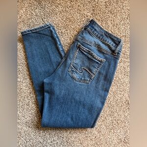 Silver Jeans Women's Classic Blue Skinny Jeans